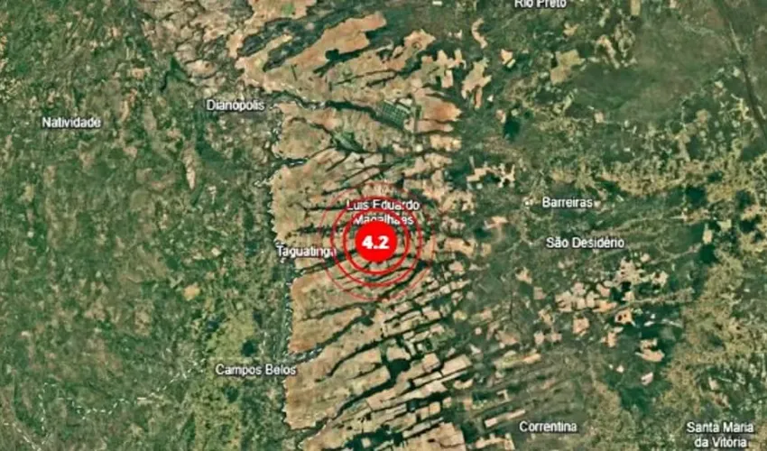 Foto: Divulgação | Rede Sismográfica Brasileira