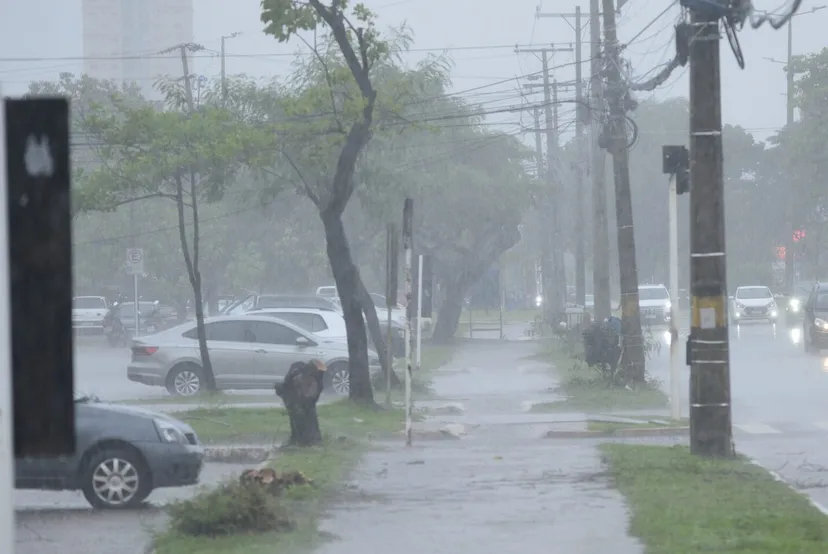 Foto Inmet emite alerta de chuvas fortes e ventos intensos em todo o Tocantins