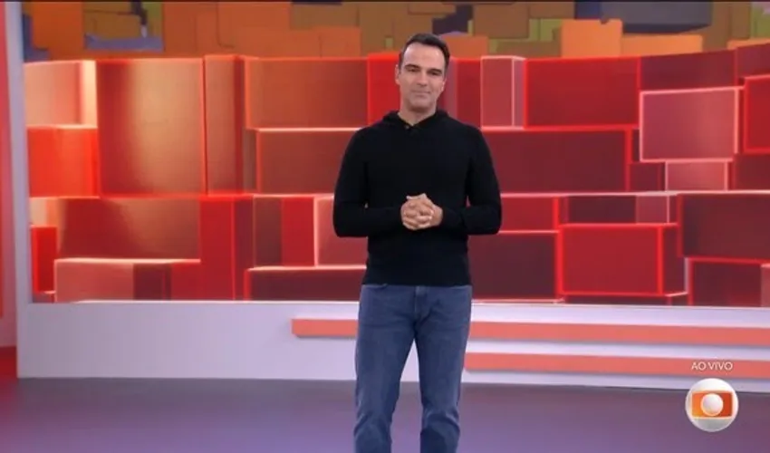 Tadeu Schimidt apresenta a primeira din&acirc;mica do BBB 25 | Foto: Reprodu&ccedil;&atilde;o | TV Globo