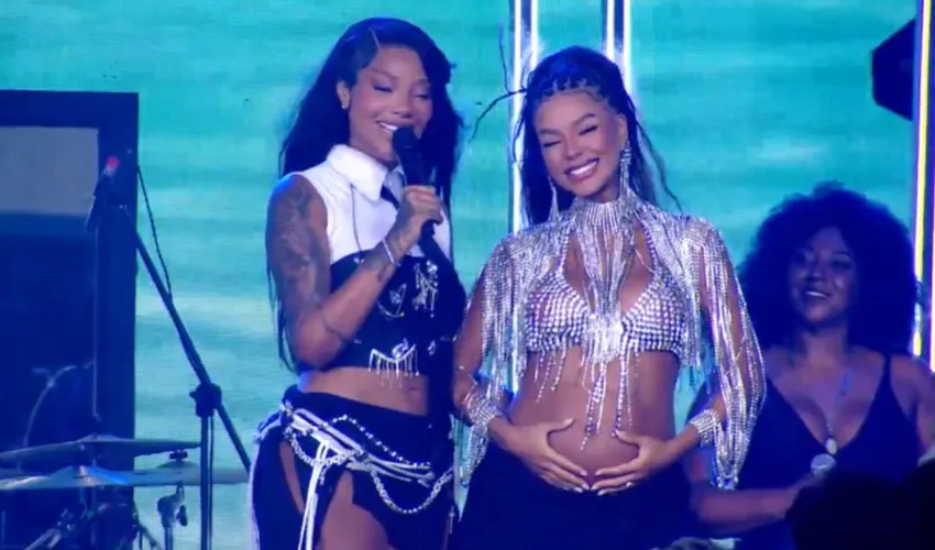 Ludmilla e Brunna Gonçalves | Foto: Reprodução | Globoplay
