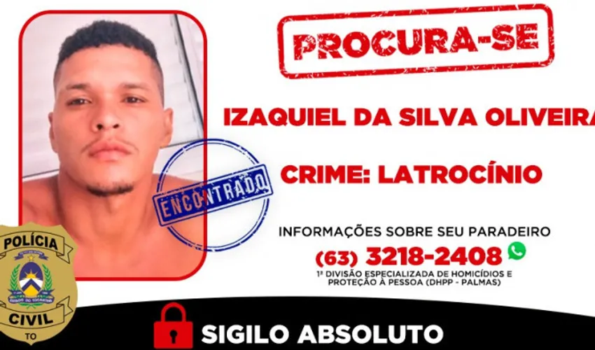 Foto: Divulgação PC | TO