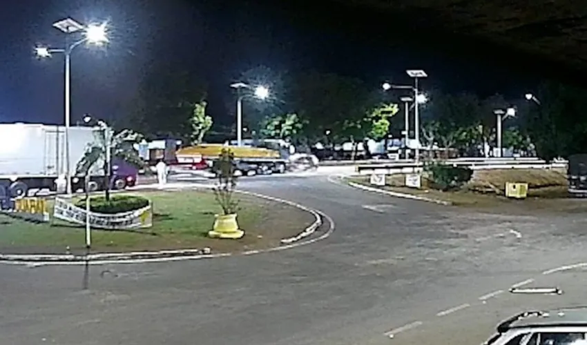 Foto: Reprodução | Câmera de segurança 