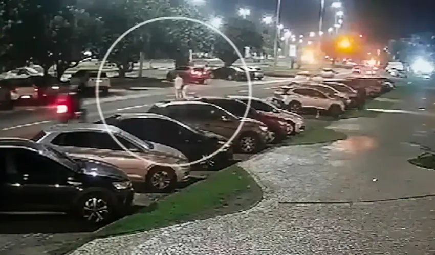 Foto: Câmera de segurança Rio de Janeiro